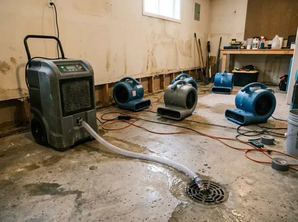 Industrial Dehumidifier — Water Damage Restoration — Industrial Dehumidifier, Air Mover, Carpet Blower Fan, Water Damage Res…